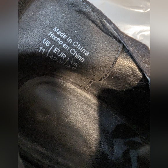 Aldo Black Platform Pumps, Booties, Open Toe, Size 11 - Picture 6 of 6